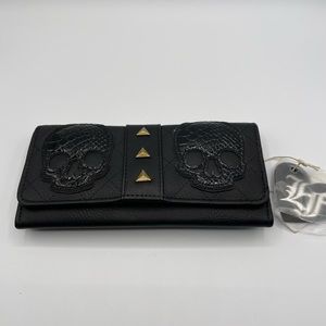 Loungefly Snake Skull Wallet - New